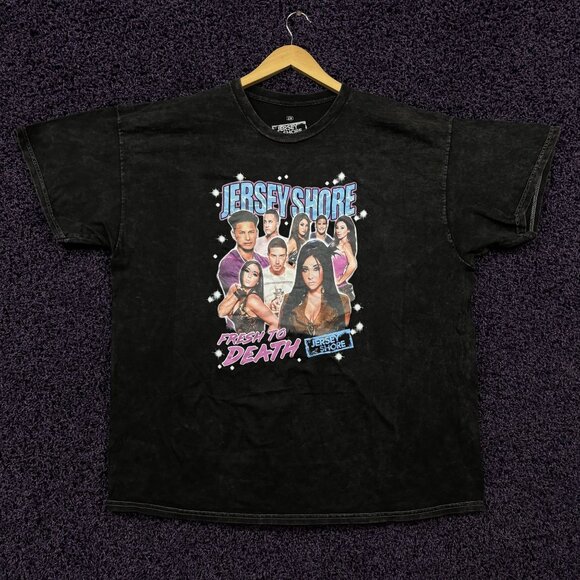 Jersey Shore Fresh to Death Mtv Reality Show T-shirt 2X - Picture 1 of 4